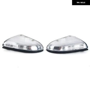 ダッジ ラム 1500/2500 2010-2013 LED カーフロントサイドレビューミラー ウィンカーライト インジケーター ブリンカーリピーターランプ 68064949AA - 1 Left and 1 Right