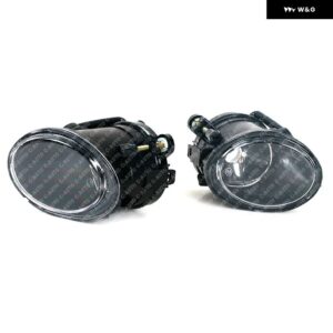 フォグランプ 車 フロント バンパー フォグランプ BMW E46 3シリーズ 2001 2002-2005 M3 1999-2002 E39 M5 フォグライト 63177894017 63177894018 - No Bulb-1Left 1Right