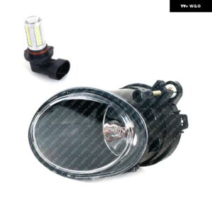 フォグランプ 車 フロント バンパー フォグランプ BMW E46 3シリーズ 2001 2002-2005 M3 1999-2002 E39 M5 フォグライト 63177894017 63177894018 - LED-Only 1 Left