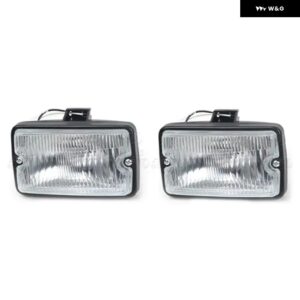 DRL ドライビングランプ フロント バンパー フォグランプ フォグランプ スポットライト スポットランプ カーライト プジョー 205 GTI CTI 106 306 MI16 H3 - Clear shell 2Pcs