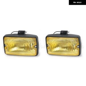 DRL ドライビングランプ フロント バンパー フォグランプ フォグランプ スポットライト スポットランプ カーライト プジョー 205 GTI CTI 106 306 MI16 H3 - Yellow Shell-2Pcs