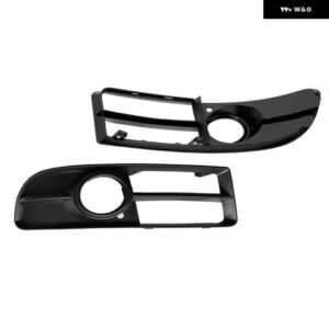 車用 フォグランプ グリル クローム フロント フォグランプ トリム カバー トリム アウディ A4 B7 S4 B7 A4 S-LINE 2005 2006-2008 8E0807681F 8E0807682F - Left and Right