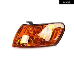 トヨタ カローラ AE100 E100 AE101 1993 - 97 フロントコーナーランプカバー ウィンカーライト バルブ 無 81611-12530 - Amber Lens-Left
