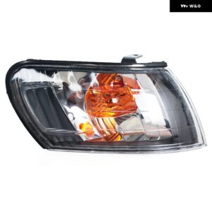 トヨタ カローラ AE100 E100 AE101 1993 - 97 フロントコーナーランプカバー ウィンカーライト バルブ 無 81611-12530 - Black-Right