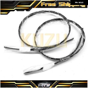 防水 ドリップルーフストリップモールディング 75552-0D050 75551-0D110 トヨタ ヴィオス ヤリス セダン 2007-2013 - Pair