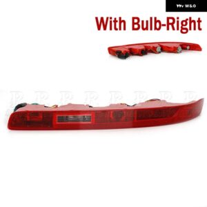 車用リア バンパー ブレーキライト ウィンカーライト リフレクター ストップライト リバースランプ フォグランプ アウディ Q7 2006-2015 4L0945096A - With Bulb-1Right