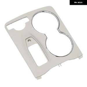 オートセンター コンソール カップ ホルダー 装飾 カバー 2046800307は メルセデスC クラス GLK クラス アームレスト ボックス パネル に適合 - Grey for GLKClass