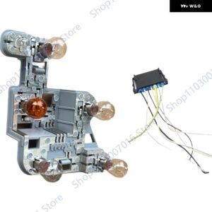 メルセデス ベンツ W204 C クラス C180 C200 C280 C300 C320 2007-2011 テールライト ランプ バルブ ホルダー 回路基板ベースアクセサリー - Left A Set