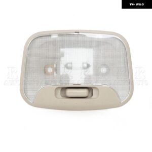 フロントリア 車内読書灯ドームライトルーフランプグレーベージュ 三菱 ランサーアウトランダーEX ASX パジェロ V73 V77 - Rear Beige Color