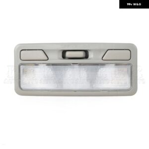 フロントリア 車内読書灯ドームライトルーフランプグレーベージュ 三菱 ランサーアウトランダーEX ASX パジェロ V73 V77 - Front Grey Color