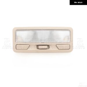 フロントリア 車内読書灯ドームライトルーフランプグレーベージュ 三菱 ランサーアウトランダーEX ASX パジェロ V73 V77 - Front Beige Color