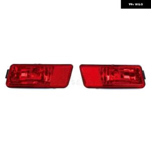 リア バンパー ブレーキライト ハザード灯 電球 付き リフレクター ストップライト ダッジ ジャーニー2009 2010 2011年式車 - 1 Left and 1 Right