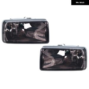 バンパー フォグライト シボレー シボレー シルバラード 2500HD 3500HD タホ サバーバン アバランチ 2007-2013 ヘッドライト GM2593160 GM2592160 - Black-1Pair