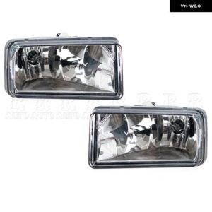 フロント バンパー フォグランプ GM2593160 GM2592160 シボレー シボレー シルバラード 2500HD 3500HD タホ サバーバン アバランチ 2007-2013 - White Lens-1Pair