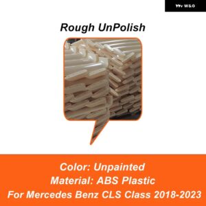 メルセデス ベンツ CLS クラス C257 CLS300 CLS350 CLS260 AMG 2018-2023 リア トランク リッド カースポイラー ウィング - Unpainted