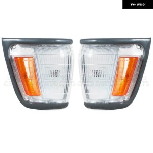 フロント バンパー コーナーライト トヨタ ハイラックスMK3 LN RN 1989 - 93 ウィンカーライト コーナーマーカーシグナルライト - 1 Left and 1 Right