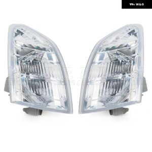 ヘッドライト マーカーライト フロント バンパー コーナー ウィンカーランプ 日産 X-TRAIL XTRAIL T30 2001 - 06 - 1 Left and 1 Right