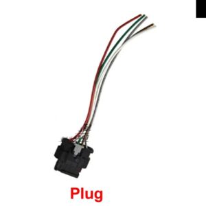 ジープ レネゲード カーアクセサリー リア テールライト ランプ バルブ ホルダー 固定ソケット 回路基板 テールライト ランプ ベース 1個 - 1Pcs Plug