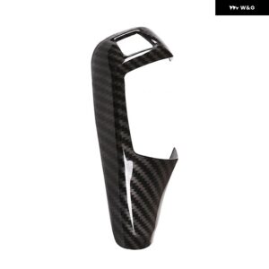 RHD カーボン カー ギア シフト パネル フレーム ギアノブカバー ヘッド トリム BMW 3 4 5 6シリーズ F20-F23 F30-F36 F10 F18 X3 X4 X5 X6 - carbon fiber