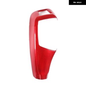 RHD カーボン カー ギア シフト パネル フレーム ギアノブカバー ヘッド トリム BMW 3 4 5 6シリーズ F20-F23 F30-F36 F10 F18 X3 X4 X5 X6 - wine red