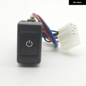 ISUZU KV100 700P LED DRLライトパッキングレーダー電源オンオフ カメラ バックミラー ヒータースイッチ ボタン - Power