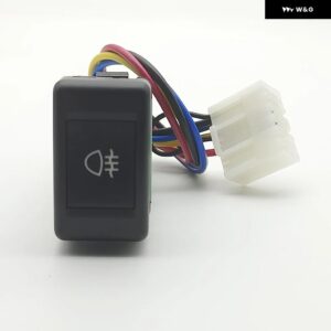 ISUZU KV100 700P LED DRLライトパッキングレーダー電源オンオフ カメラ バックミラー ヒータースイッチ ボタン - Rear Fog Light