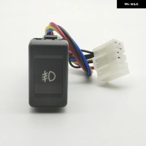 ISUZU KV100 700P LED DRLライトパッキングレーダー電源オンオフ カメラ バックミラー ヒータースイッチ ボタン - front fog light