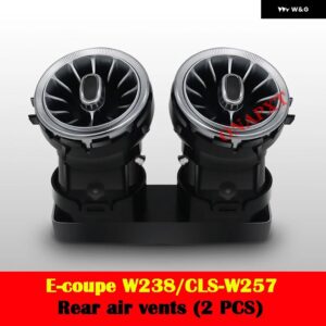 ベンツ E クラス クーペ CLS W213 W238 W257 E200 E300 E400 E43 E53 LEDバックライト エアベント ツイーターノズル スピーカー アンビエントライト - Set 5