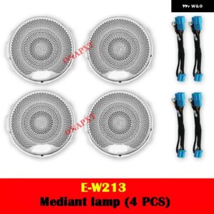 ベンツ E クラス クーペ CLS W213 W238 W257 E200 E300 E400 E43 E53 LEDバックライト エアベント ツイーターノズル スピーカー アンビエントライト - Set 7