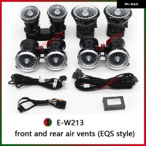 ベンツ E クラス クーペ CLS W213 W238 W257 E200 E300 E400 E43 E53 LEDバックライト エアベント ツイーターノズル スピーカー アンビエントライト - Set 14