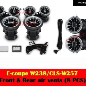 ベンツ E クラス クーペ CLS W213 W238 W257 E200 E300 E400 E43 E53 LEDバックライト エアベント ツイーターノズル スピーカー アンビエントライト - E-Coupe W238 vent