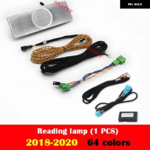 メルセデスベンツ S クラス W222 S320 S350 S400 S450 S500 車用 LED エアベント 3D ツイーター 天井 スピーカー アンビエントライト ノズルランプ - Set 10