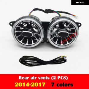 メルセデスベンツ S クラス W222 S320 S350 S400 S450 S500 車用 LED エアベント 3D ツイーター 天井 スピーカー アンビエントライト ノズルランプ - Set 3