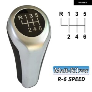 BMW 1 3 5 6シリーズ E30 E32 E34 E36 E38 E39 E46 E53 E60 E63 E83 E84 E90 E91 車 5 6速レザーギアスティック シフト ノブ - matt-6