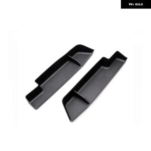 アウディ Q4 E-TRON ドアサイド 収納 ボックス ハンドル オーガナイザー 整理整頓 内装 カスタム アクセサリー - Front 2PCS