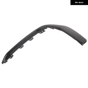 4K0807968A 右フロント バンパー リップロアスポイラー アウディ 2019-2023 - black