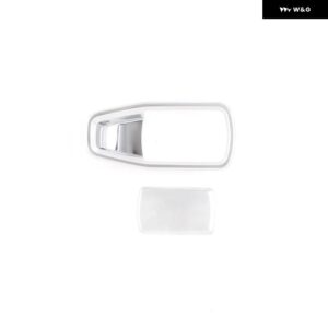 自動車 グローブ ボックス 助手席側 収納 スイッチ ボタン カバー トリム ステッカー BMW 3 4シリーズ G20 G23 G26 F40 2020-2023 カーアクセサリー - sliver