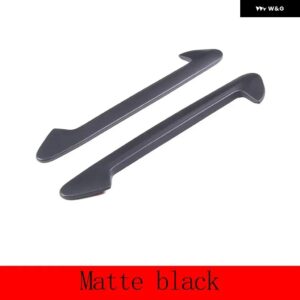 1ペア 車サイドエアフェンダーベントカバー トリム BMW X3 G01 X4 G02 2018 - 222 2023 光沢ブラックキット アクセサリー - Matte Black