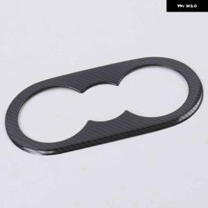 リア アームレスト ウォーターカップ ホルダー パネル フォルクスワーゲン VWティグアンMK2 2017 - 20アクセサリー インテリア モールディング スタイリング - CF