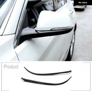 ABS製 カーサイドミラー トリム 装飾 ストリップ ステッカー BMW X1 F48 1 2シリーズ アクティブツアラー F45 F46 218I 2016-2019 - Color Name