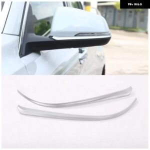 ABS製 カーサイドミラー トリム 装飾 ストリップ ステッカー BMW X1 F48 1 2シリーズ アクティブツアラー F45 F46 218I 2016-2019 - Color Name