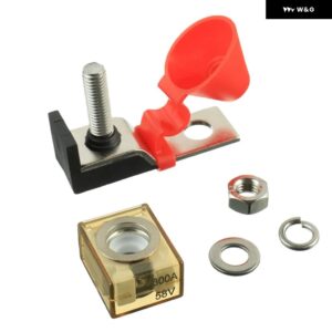 50A-300A 58V M8 ボートターミナル マウント ヒューズブロックキット リングヒューズ マリンバッテリーターミナル ホルダー 点火 トラック RV - 300A