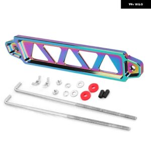 2025 ダズリング カーバッテリー ブラケット 218MM アルミバッテリー マウント ホルダー ブラケット 取り付けツール付き ホンダ シビック EK EG - Dazzling