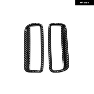 メルセデスベンツ GLC X254 LHD 2023 2024 車 ABS カーボン カラー インテリア モールディング デコレーション カバー ステッカー アクセサリー - Rear side outlet