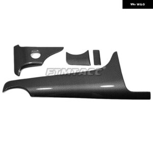 メルセデスベンツ GLC X254 LHD 2023 2024 車 ABS カーボン カラー インテリア モールディング デコレーション カバー ステッカー アクセサリー - Center console