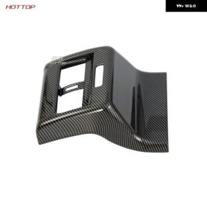 トヨタ カムリ 2024 カーボン インテリア シフト フレーム ガラス スイッチ パネル ハンドル シフト ヘッド - 5