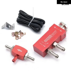 合金 MBC 調整 マニュアル インキャビン ブースト コントローラ ー ポリッシュ仕上げ レーシングパーツ ブラック ブルー レッド TK-BC999 - Red