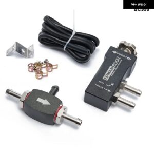 合金 MBC 調整 マニュアル インキャビン ブースト コントローラ ー ポリッシュ仕上げ レーシングパーツ ブラック ブルー レッド TK-BC999 - black