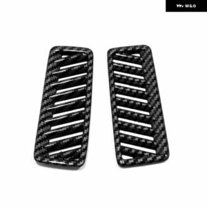 トヨタ ハリアー ヴェンザ XU80 2020 2021 用 ABS カーボン インテリア アクセサリー 装飾 カバー トリム - Vent Outlet