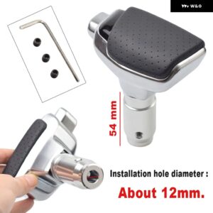 日産 パスファインダー R51 X-TRAIL T31 ルノー コレオス SM5/QM5 2008-15 車用 ギア シフト ノブ レバー シフター ヘッドボール カー スタイリング - 12 mm